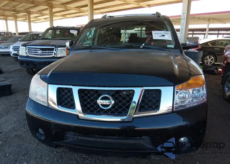 2010 Nissan Armada Titanium from USA, damaged, VIN 5N1BA0NC9AN620564